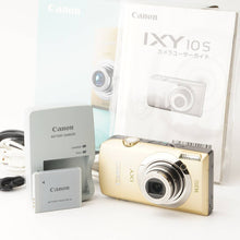 Load image into Gallery viewer, Canon IXY 10 S Gold Compact Digital Camera