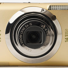 Load image into Gallery viewer, Canon IXY 10 S Gold Compact Digital Camera