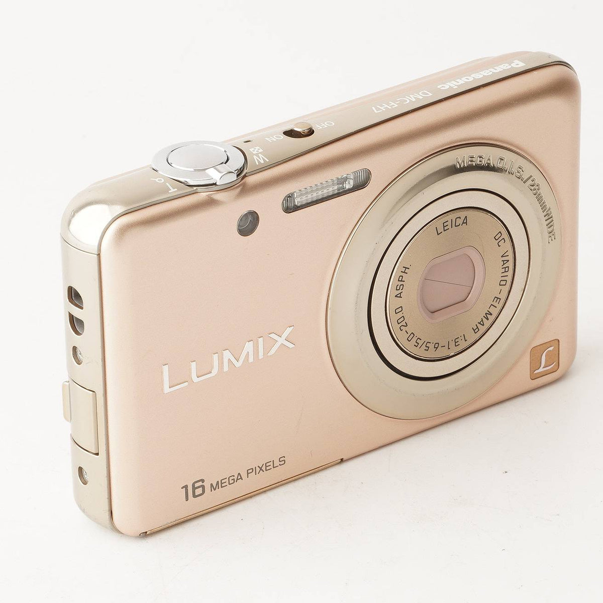 パナソニック Panasonic LUMIX DMC-FH7 シャインゴールド コンパクト