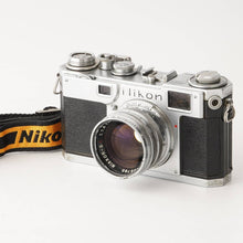 画像をギャラリービューアに読み込む, ニコン Nikon S2 35mm レンジファインダー / Nippon Kogaku NIKKOR-S.C 5cm 50mm F1.4