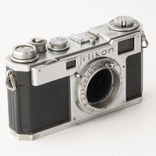 画像をギャラリービューアに読み込む, ニコン Nikon S2 35mm レンジファインダー / Nippon Kogaku NIKKOR-S.C 5cm 50mm F1.4