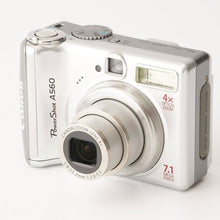 Load image into Gallery viewer, Canon PowerShot A560 Silver 4X Optical Zoom