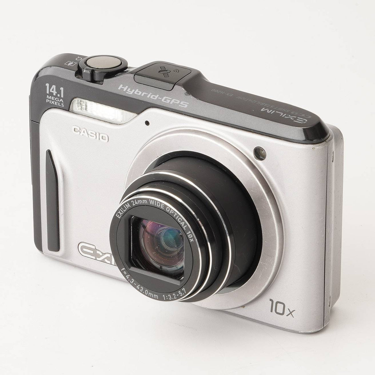 カシオ Casio EXILIM EX-H20G シルバー 10x 光学ズーム – Natural 