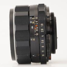 画像をギャラリービューアに読み込む, ペンタックス Pentax Asahi スーパータクマー Super Takumar 55mm F1.8 M42 マウント