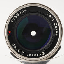 Load image into Gallery viewer, Contax Carl Zeiss Sonnar 90mm f/2.8 T*