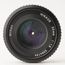 画像をギャラリービューアに読み込む, ニコン Nikon Ai-s NIKKOR 50mm F1.8 パンケーキ