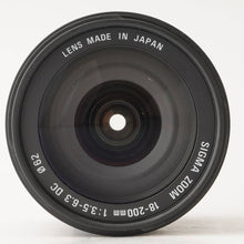 Load image into Gallery viewer, Sigma Zoom 18-200mm f/3.5-6.3 DC