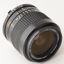 画像をギャラリービューアに読み込む, ミノルタ Minolta MC W.ROKKOR-HH 35mm F1.8