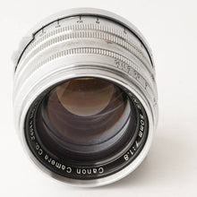 Load image into Gallery viewer, Canon 50mm f/1.8 L39 LTM
