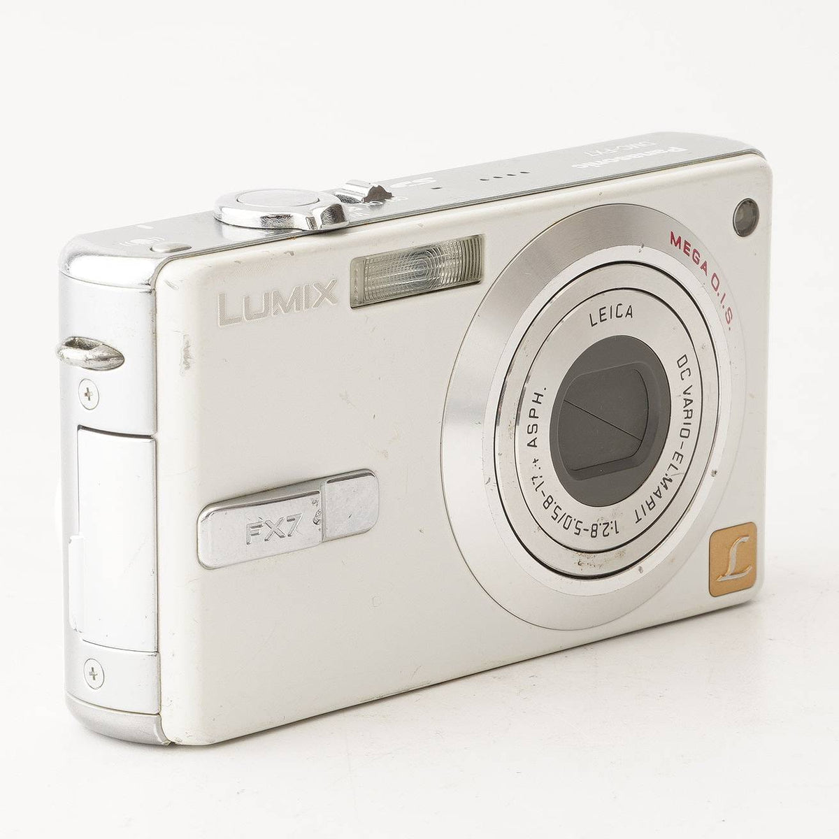 パナソニック Panasonic LUMIX DMC-FX7 White Compact Digital Camera