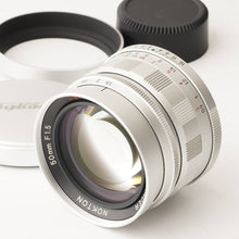 画像をギャラリービューアに読み込む, フォクトレンダー Voigtlander Nokton 50mm f1.5 Aspherical ライカ L39マウント