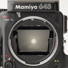 Load image into Gallery viewer, Mamiya 645 PRO TL / Mamiya-Sekor C 45mm f/2.8 / Motor Power Winder Grip