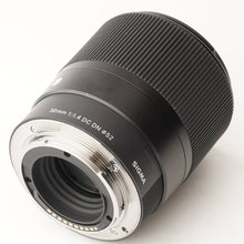 Load image into Gallery viewer, Sigma CONTEMPORARY 30mm f/1.4 DC DN for Sony E Mount