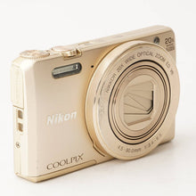 Load image into Gallery viewer, Nikon COOLPIX S7000 Gold 20x WIDE OPTICAL ZOOM