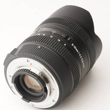 画像をギャラリービューアに読み込む, シグマ Sigma 8-16mm F4.5-5.6 DC HSM ニコン Fマウント