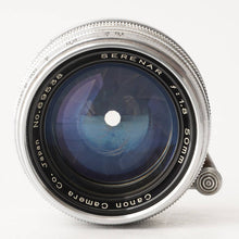 Load image into Gallery viewer, Canon Serenar 50mm f/1.8 L39 LTM