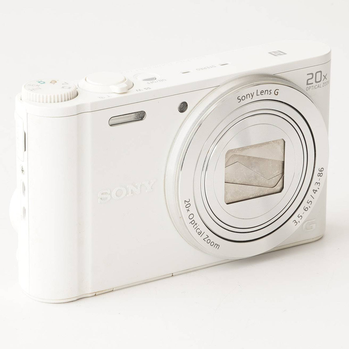ソニー Sony Cyber-shot DSC-WX350 ホワイト 20x 光学ズーム – Natural
