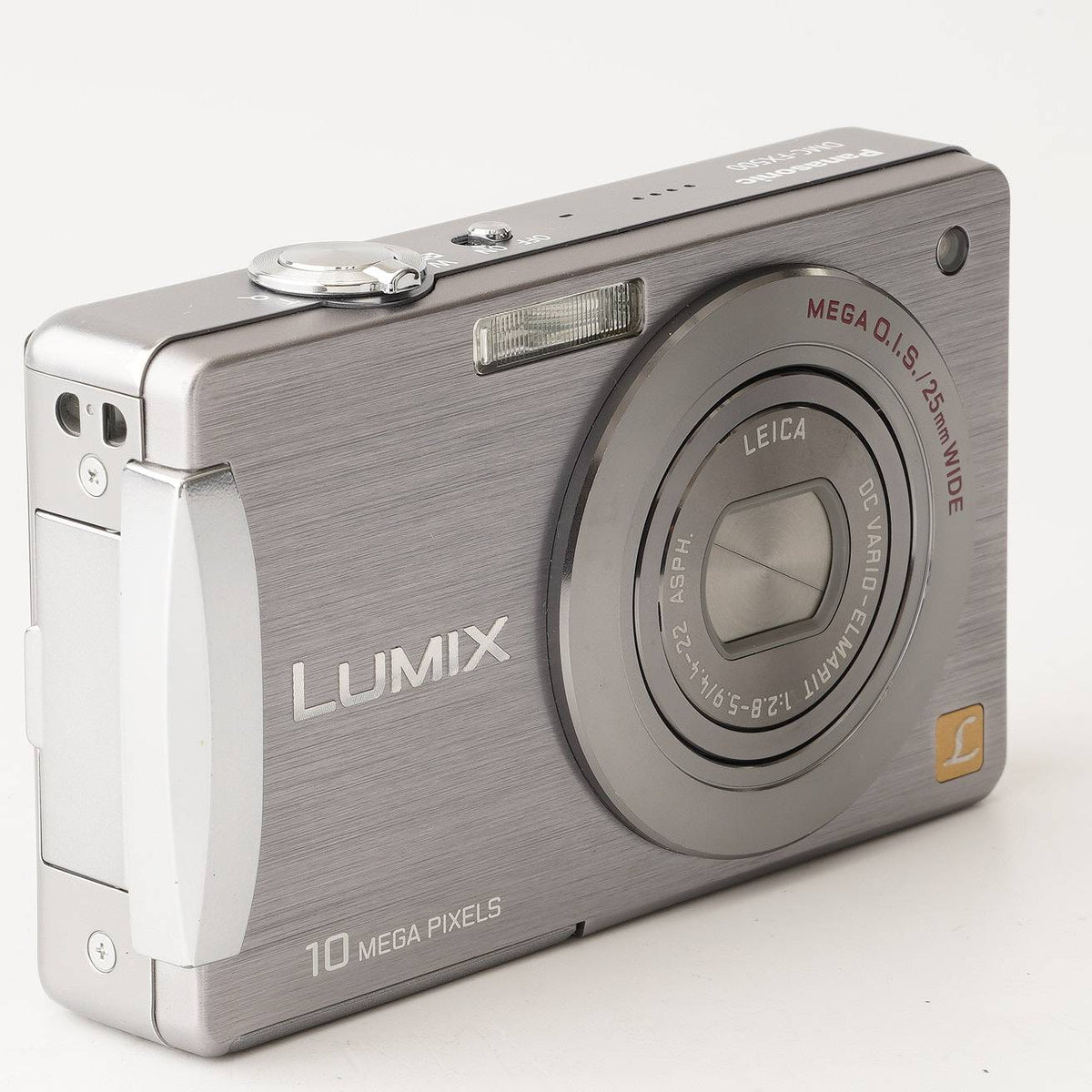 パナソニック Panasonic LUMIX DMC-FX500 ストーン シルバー – Natural