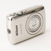 Load image into Gallery viewer, Nikon COOLPIX S01 Mirror Silver 3x Optical Zoom