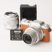Load image into Gallery viewer, Panasonic LUMIX DMC-GF7 / G VARIO 12-32mm f/3.5-5.6 / 35-100mm f/4-5.6 ASPH. MEGA O.I.S.