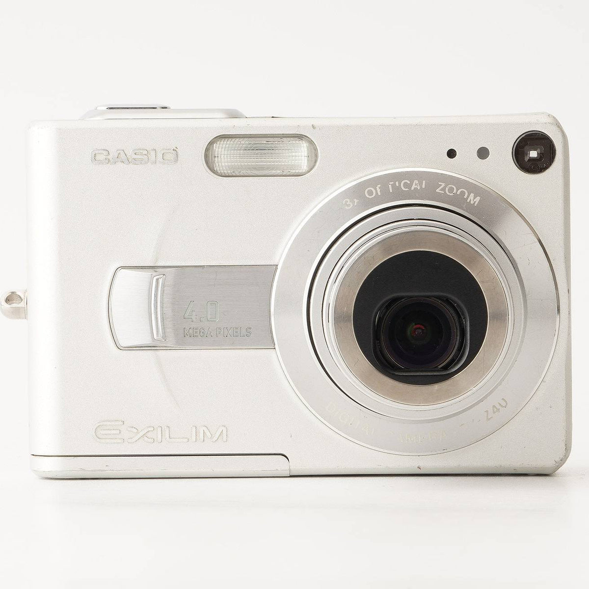 カシオ Casio EXILIM EX-Z40 シルバー 3x 光学ズーム – Natural Camera