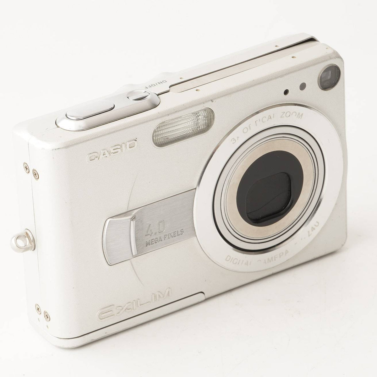 カシオ Casio EXILIM EX-Z40 シルバー 3x 光学ズーム – Natural Camera