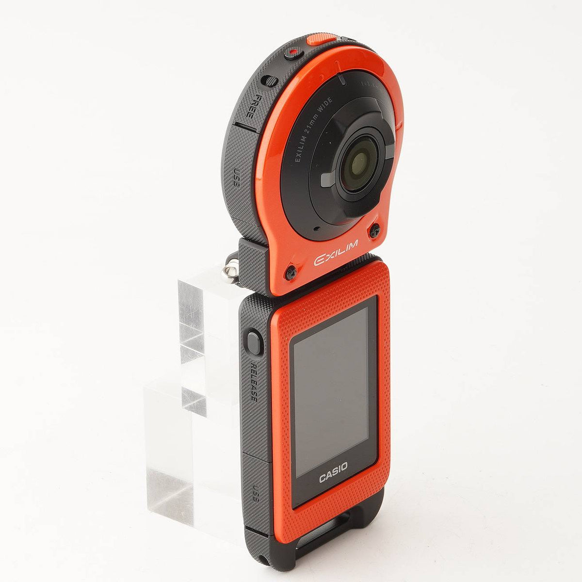 カシオ Casio EXILIM EX-FR10 オレンジ – Natural Camera / ナチュラル