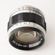 Load image into Gallery viewer, Canon 50mm f/1.4 L39 LTM