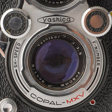 画像をギャラリービューアに読み込む, ヤシカ Yashica YashicaFlex MODEL B Yashikor 80mm F3.5