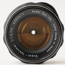 Load image into Gallery viewer, Pentax Asahi Super Takumar 55mm f/1.8