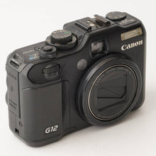 Load image into Gallery viewer, Canon PowerShot G12 Black 5x OPTICAL ZOOM