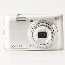 Load image into Gallery viewer, Nikon COOLPIX A300 Silver 8X Wide Optical Zoom