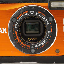 Load image into Gallery viewer, Pentax Optio W90 Shiny Orange 5x Optical Zoom Water Proof