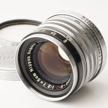 Load image into Gallery viewer, Nippon Kogaku NIKKOR-H C 5cm 50mm f/2