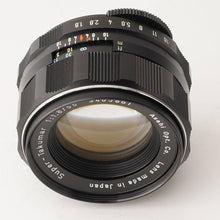 画像をギャラリービューアに読み込む, ペンタックス Pentax Asahi スーパータクマー Super Takumar 55mm F1.8 M42 マウント