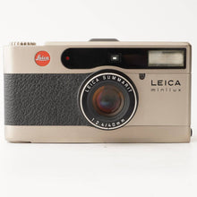 画像をギャラリービューアに読み込む, ライカ Leica minilux / SUMMARIT 40mm F2.4 コンパクトフィルムカメラ