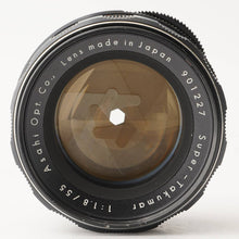 Load image into Gallery viewer, Pentax Asahi Super Takumar 55mm f/1.8 Early Model M42 Mount