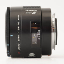 画像をギャラリービューアに読み込む, ミノルタ Minolta AF Macro 50mm F2.8 ソニー Aマウント