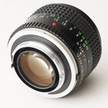 画像をギャラリービューアに読み込む, ミノルタ Minolta MC Rokkor PG 50mm F1.4