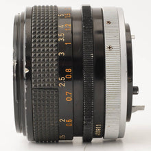 画像をギャラリービューアに読み込む, キヤノン Canon FD 50mm F1.4 S.S.C FDマウント