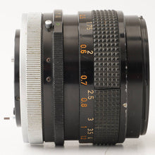 画像をギャラリービューアに読み込む, キヤノン Canon FD 50mm F1.4 S.S.C FDマウント