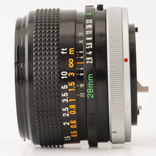 Load image into Gallery viewer, Canon FD 28mm f/2.8 S.C.