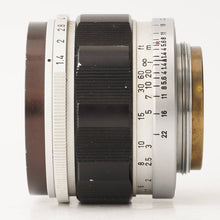 Load image into Gallery viewer, Canon 50mm f/1.4 L39 LTM