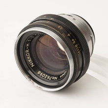 画像をギャラリービューアに読み込む, ニコン Nikon S4 レンジファインダー / Nippon Kogaku NIKKOR-H 5cm 50mm F2