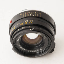 Load image into Gallery viewer, Minolta M-Rokkor 40mm f/2 Leica M mount