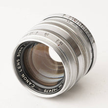 Load image into Gallery viewer, Canon 50mm f/1.8 L39 LTM