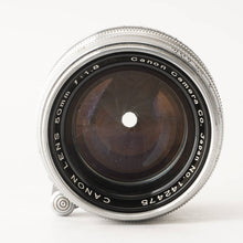 Load image into Gallery viewer, Canon 50mm f/1.8 L39 LTM
