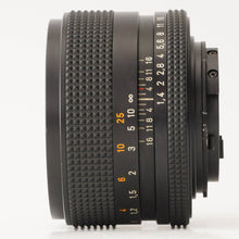 画像をギャラリービューアに読み込む, コンタックス Contax カールツァイス Carl Zeiss Planar 50mm F1.4 T* AEJ ヤシカコンタックスマウント