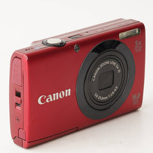 Load image into Gallery viewer, Canon PowerShot A3400 IS Red 5x IS Zoom