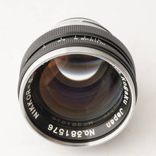 画像をギャラリービューアに読み込む, ニコン Nikon NIKKOR-S.C 50mm F1.4 Sマウント